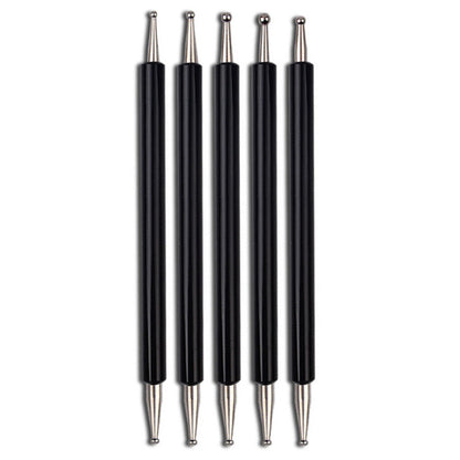 Double-Ended Nail Art Dotting Tool Set (5pcs) by HitMyNeed