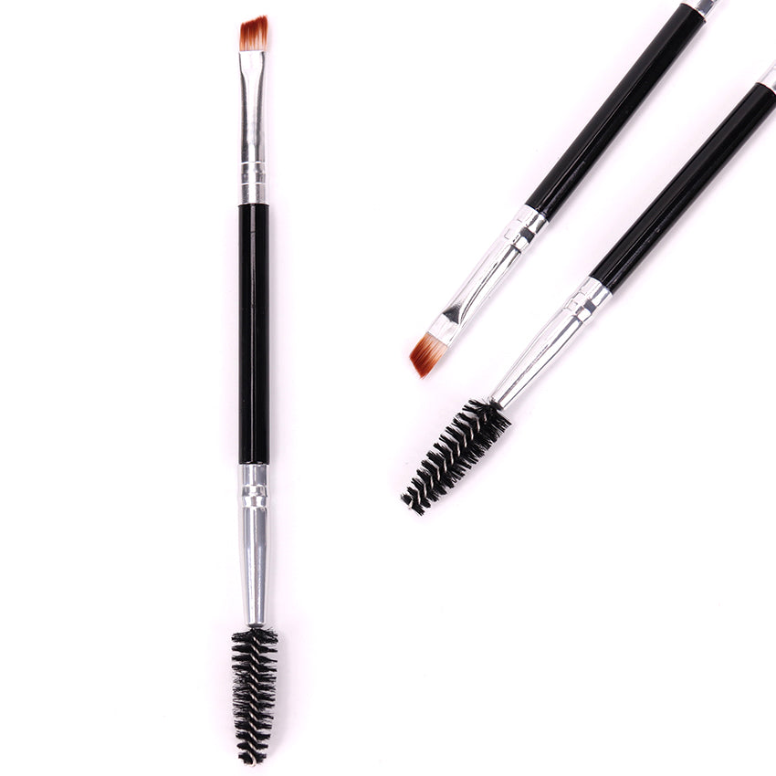 Double-Ended Spoolie and Angled Makeup Brush by HitMyNeed