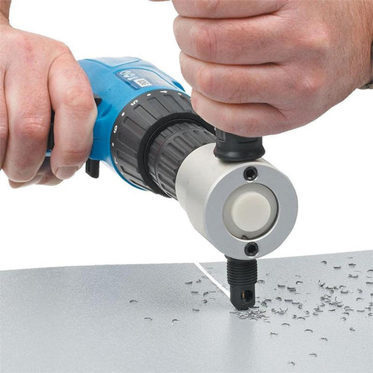 Double-Head Sheet Metal Cutter Drill Attachment by HitMyNeed