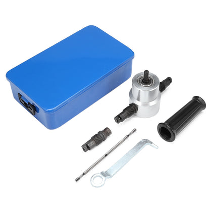 Double-Head Sheet Metal Cutter Drill Attachment by HitMyNeed