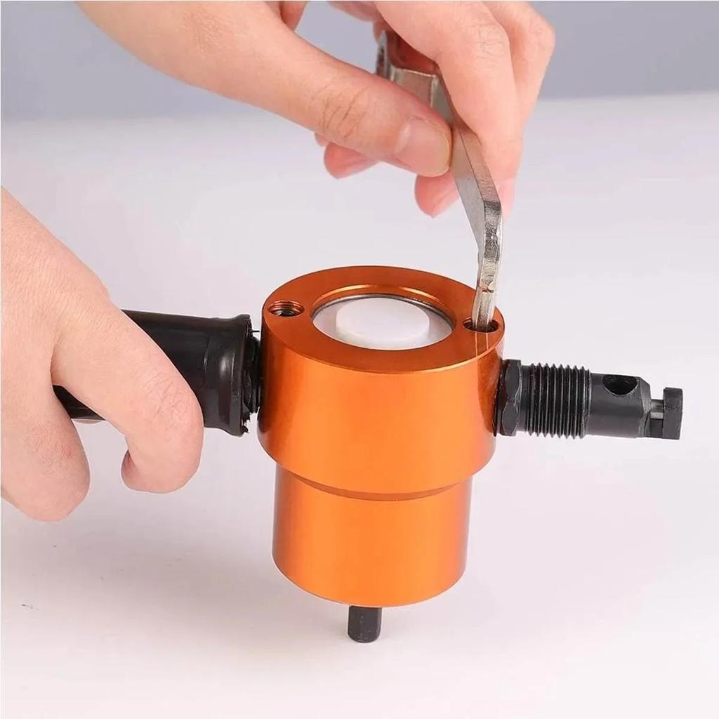 Double Head Sheet Metal Nibbler Drill Attachment by HitMyNeed