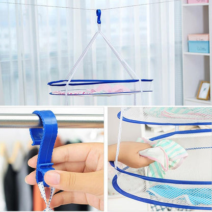 Double-Layer Mesh Sweater Drying Rack, Foldable by HitMyNeed