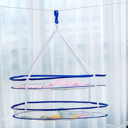 Double-Layer Mesh Sweater Drying Rack, Foldable by HitMyNeed