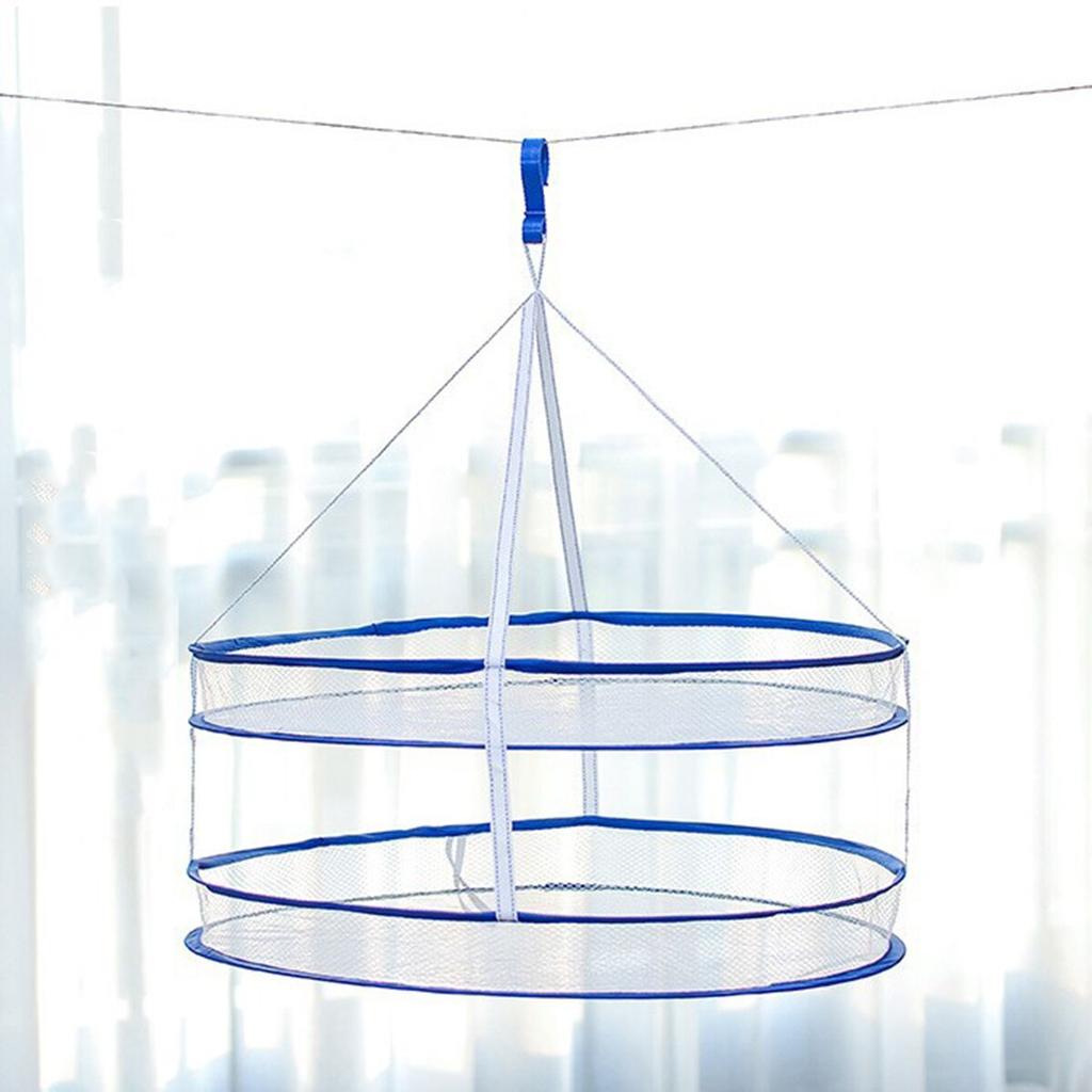 Double-Layer Mesh Sweater Drying Rack, Foldable by HitMyNeed