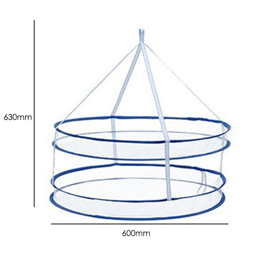 Double-Layer Mesh Sweater Drying Rack, Foldable by HitMyNeed