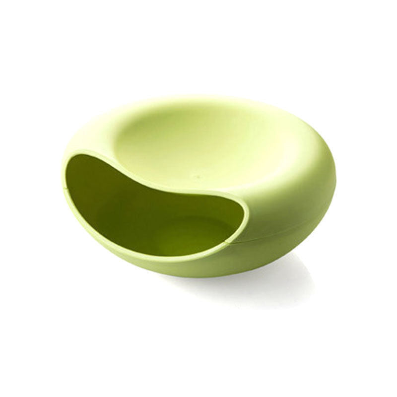 Double Layer Snack Bowl with Phone Holder Stand by HitMyNeed