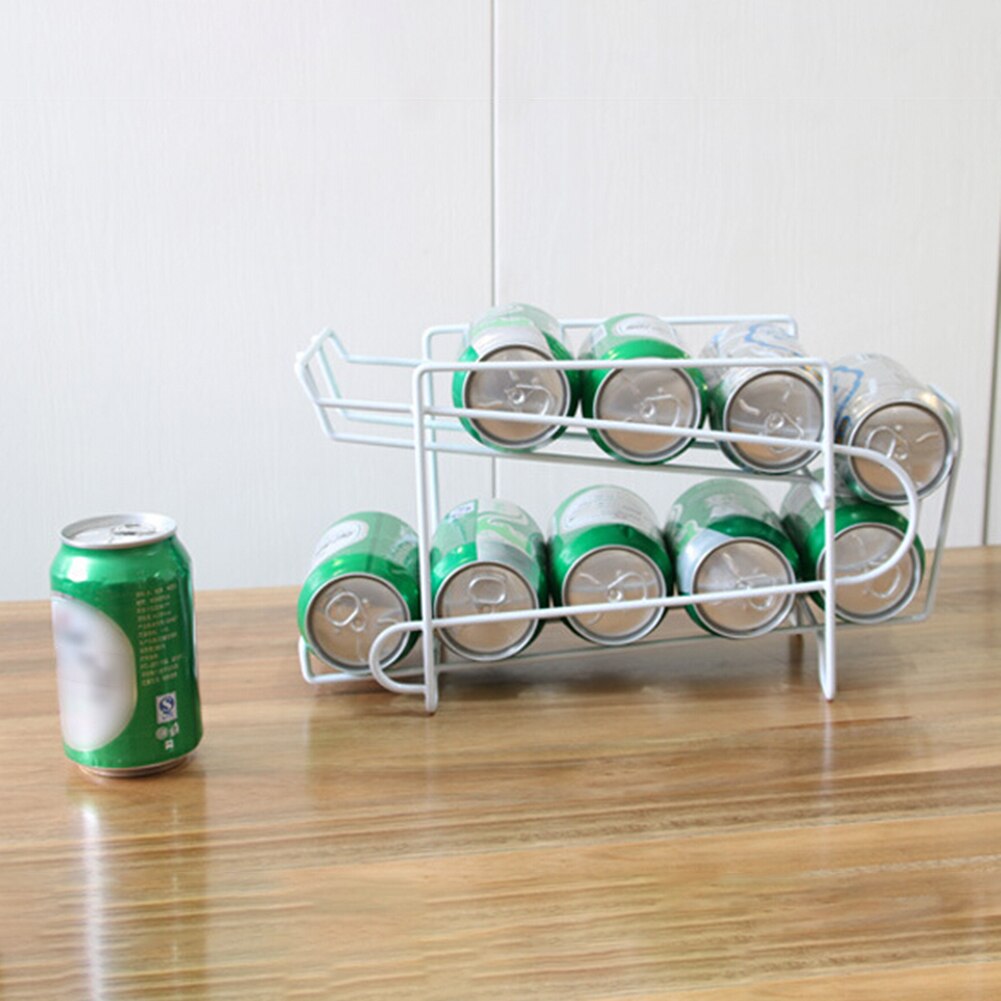 Double Layer Soda Can Dispenser Rack Organizer by HitMyNeed
