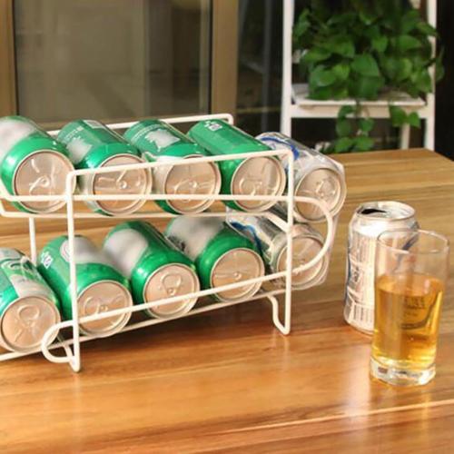 Double Layer Soda Can Organizer Rack by HitMyNeed