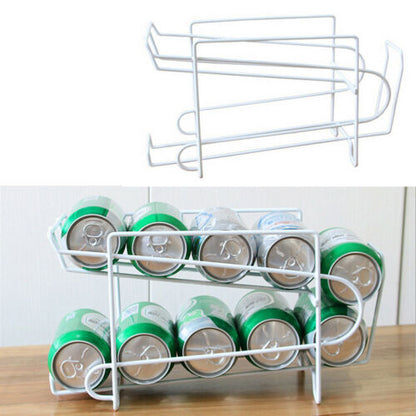 Double Layer Soda Can Organizer Rack by HitMyNeed