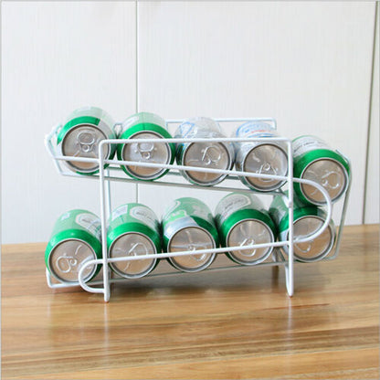 Double Layer Soda Can Organizer Rack by HitMyNeed