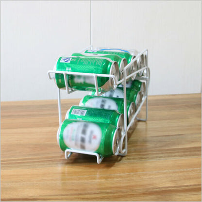 Double Layer Soda Can Organizer Rack by HitMyNeed