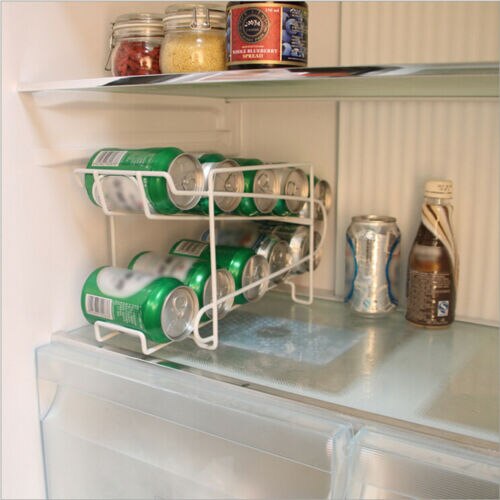 Double Layer Soda Can Organizer Rack by HitMyNeed