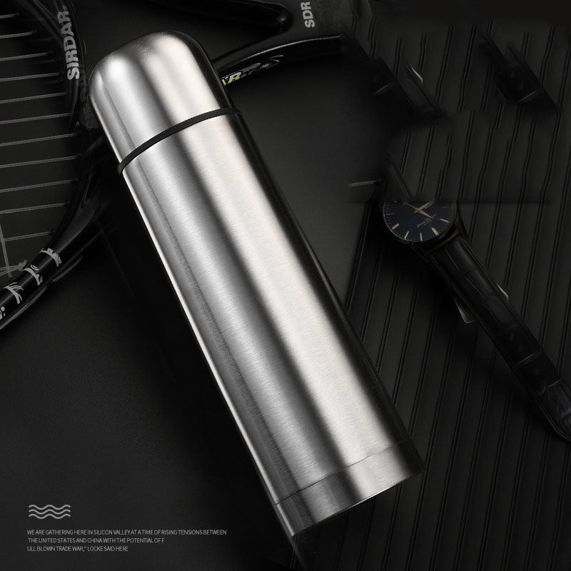 Double Layer Stainless Steel Vacuum Flask Bottle 1000ml by HitMyNeed