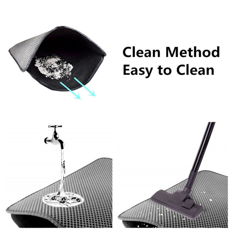Double Layer Waterproof Cat Litter Mat by HitMyNeed