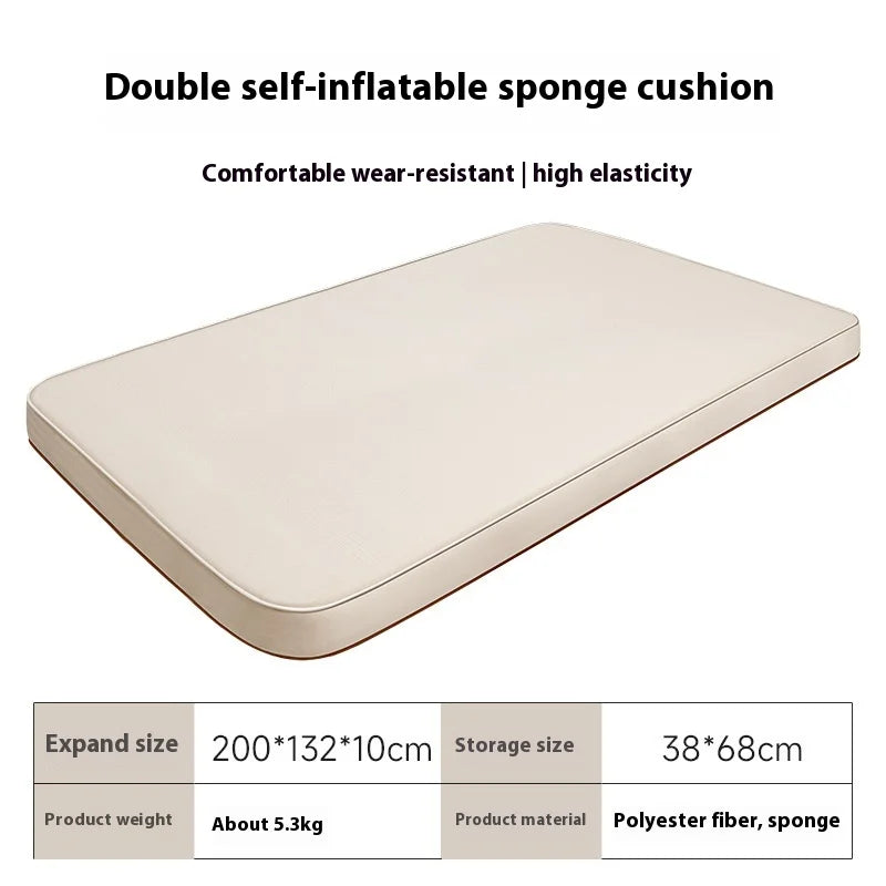Double Self-Inflating Camping Mattress 10cm Thick by HitMyNeed
