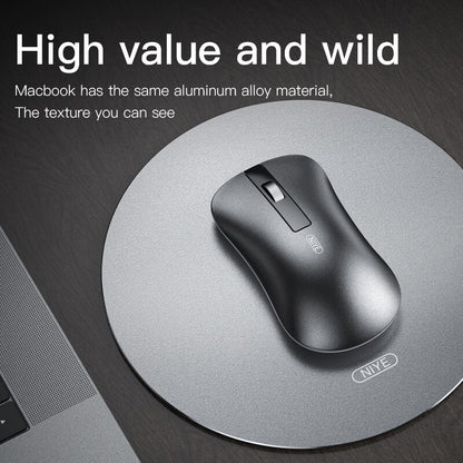 Double-Sided Aluminum Gaming Mouse Pad 200x200mm by HitMyNeed