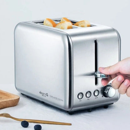Double-Sided Bread Toaster 770W Stainless Steel by HitMyNeed