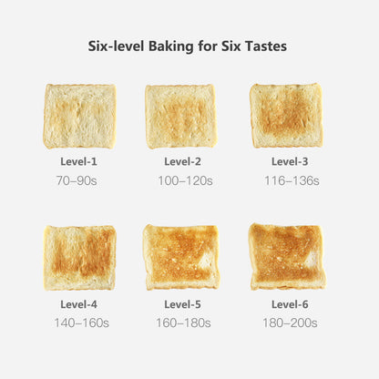 Double-Sided Bread Toaster 770W Stainless Steel by HitMyNeed