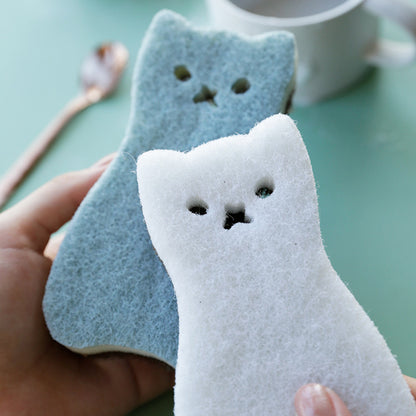 Double Sided Cat Sponges Set (4 Pack) by HitMyNeed