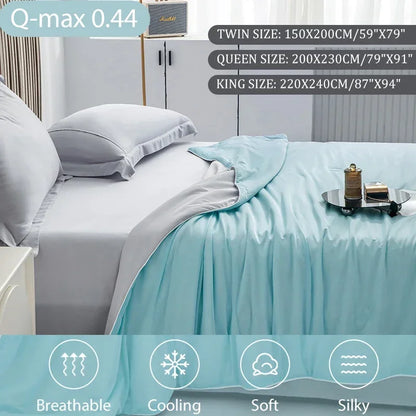 Double-Sided Cooling Blanket Lightweight Summer Quilt by HitMyNeed