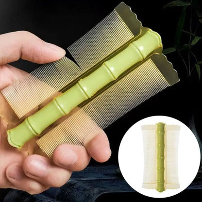 Double-Sided Dandruff & Lice Comb Detachable Scalp Tool by HitMyNeed