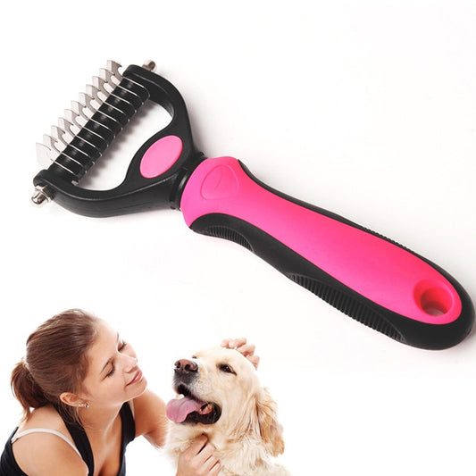 Double-Sided Dematting Tool for Pet Coats by HitMyNeed