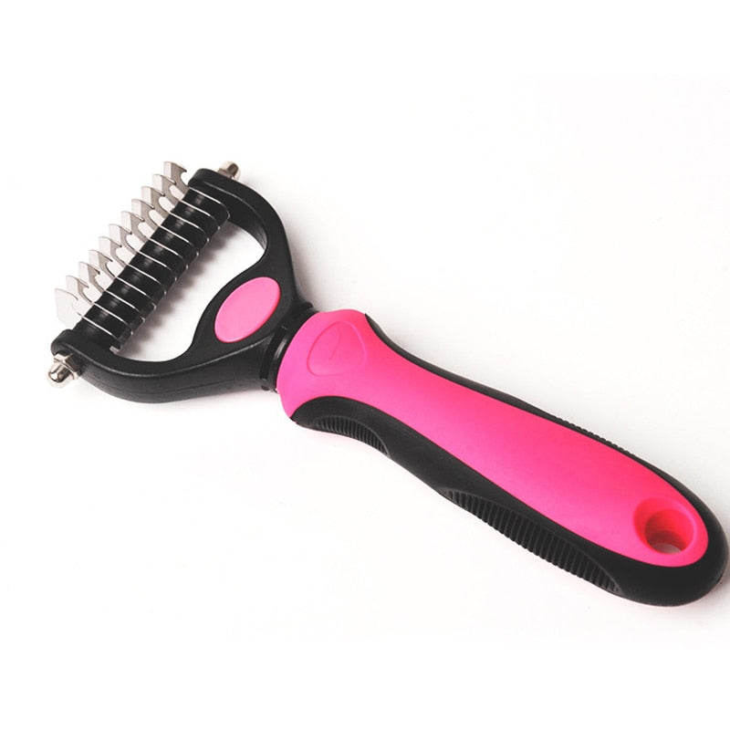 Double-Sided Dematting Tool for Pet Coats by HitMyNeed