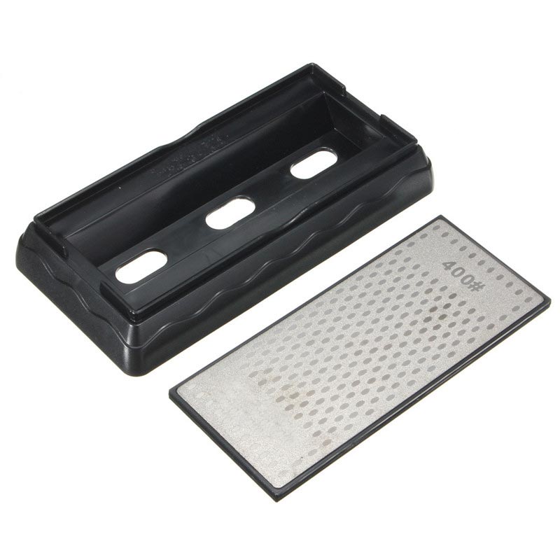 Double-Sided Diamond Sharpening Stone 400/1000 Grit by HitMyNeed