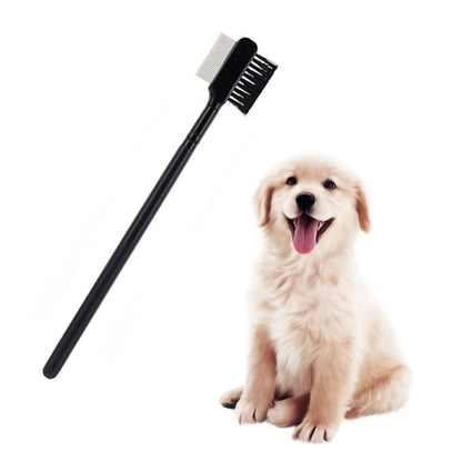 Double-Sided Dog Eye Comb with Gentle Brush by HitMyNeed