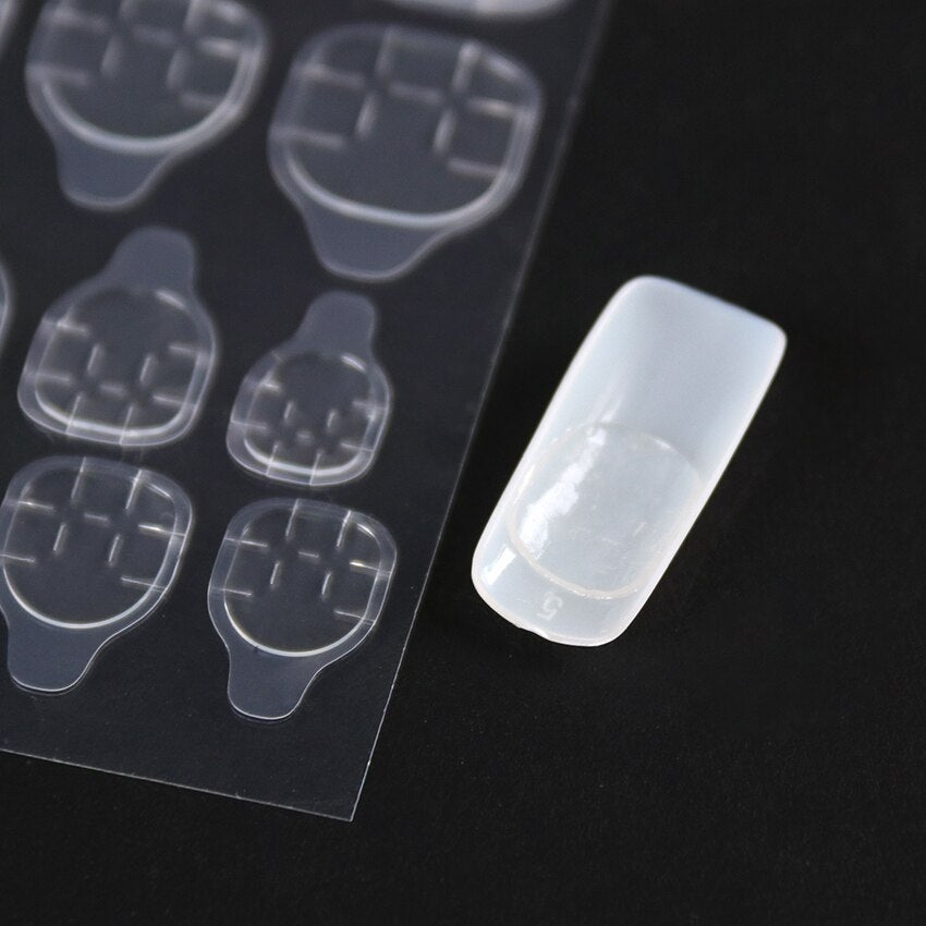 Double-Sided Fake Nail Adhesive Tabs (240 Pieces) by HitMyNeed