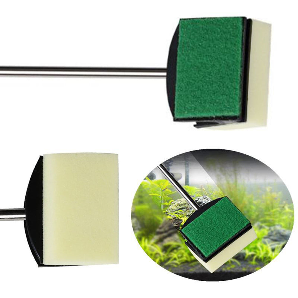 Double Sided Fish Tank Cleaning Sponge with Handle by HitMyNeed