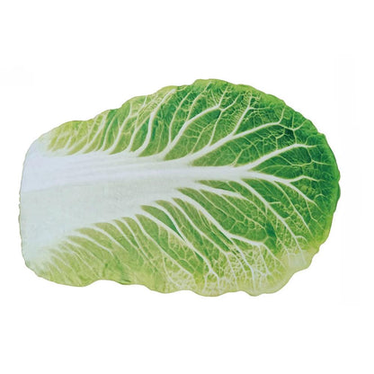 Double-Sided Flannel Cabbage Throw Blanket by HitMyNeed