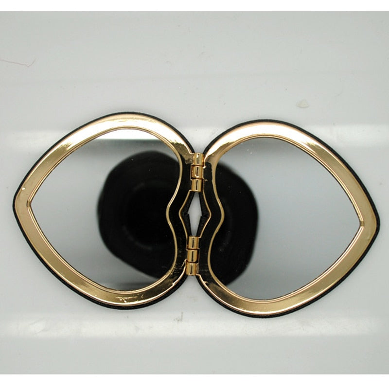 Double-Sided Folding Makeup Mirror, 7cm by HitMyNeed