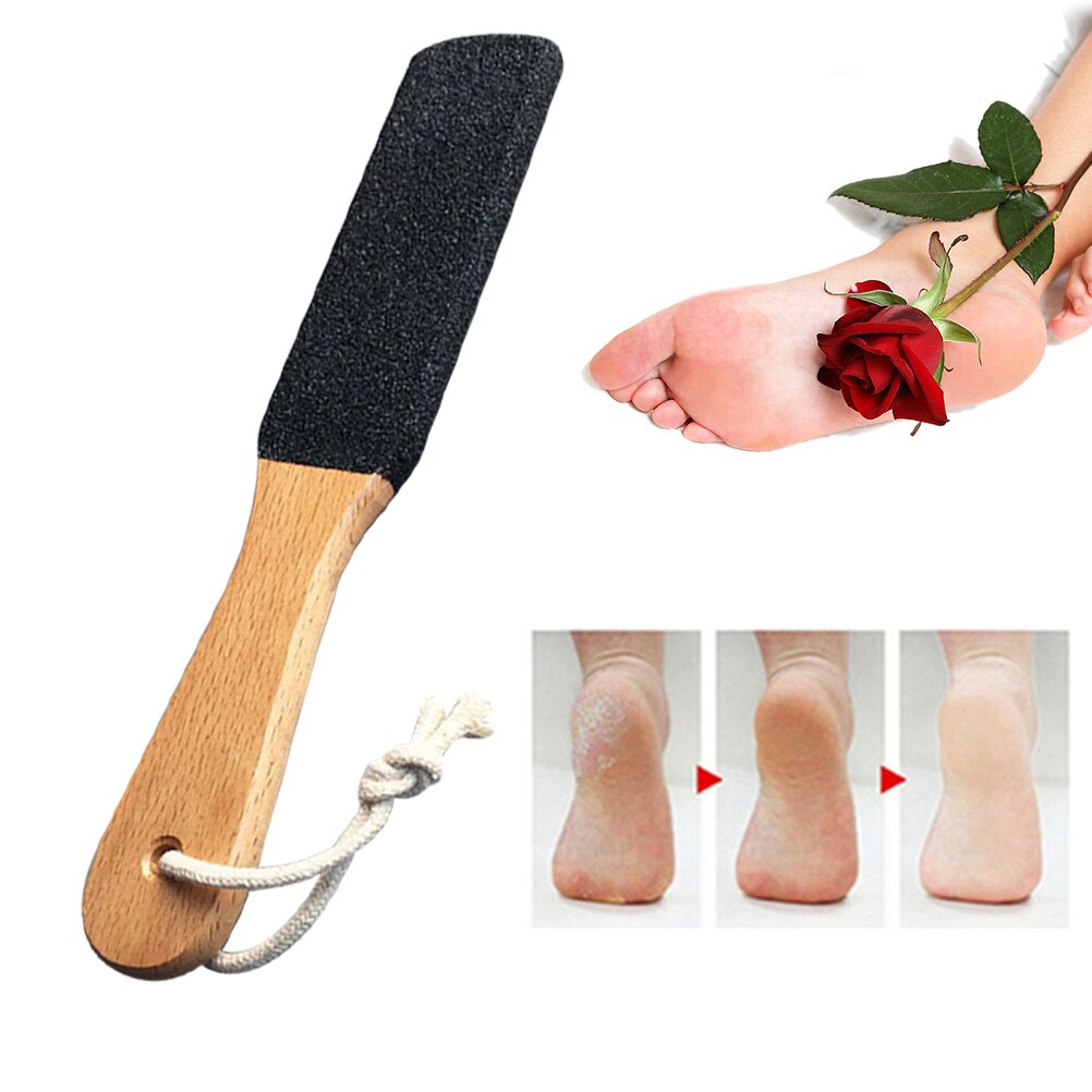 Double Sided Foot Rasp File with Wooden Handle by HitMyNeed