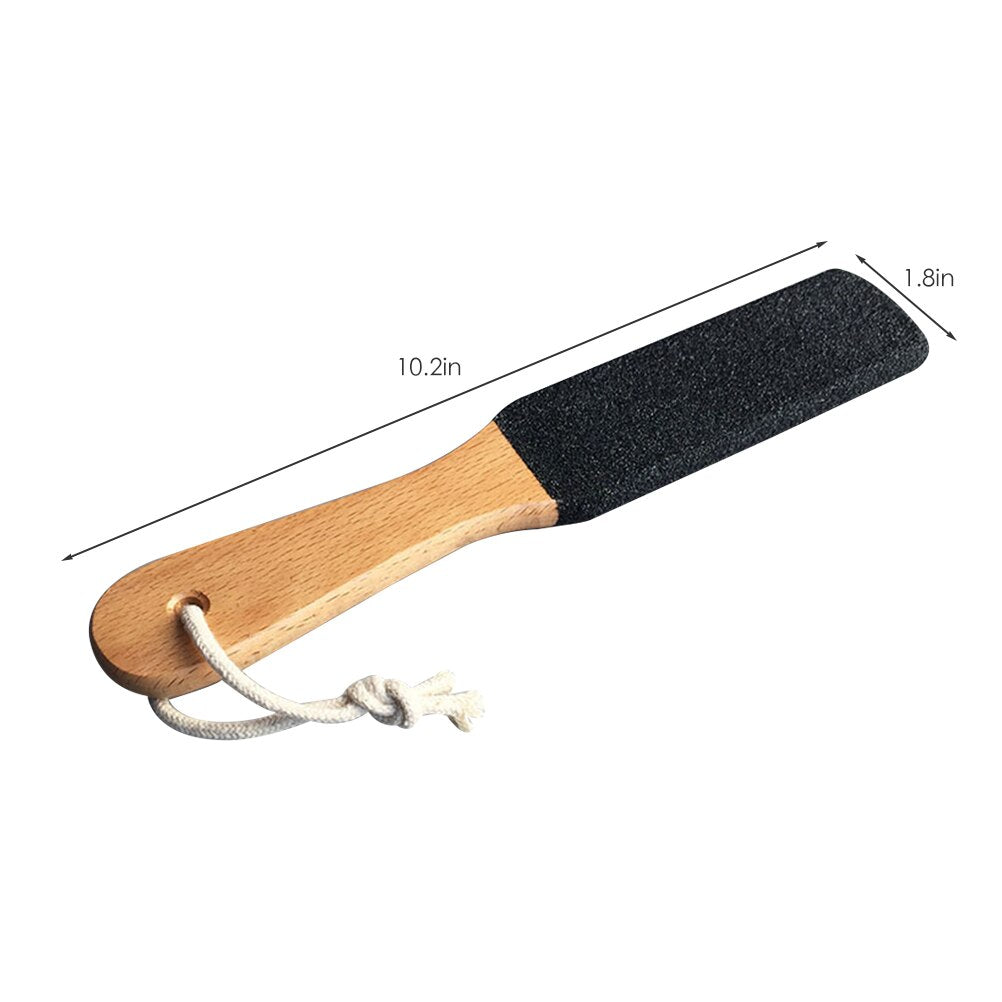 Double Sided Foot Rasp File with Wooden Handle by HitMyNeed