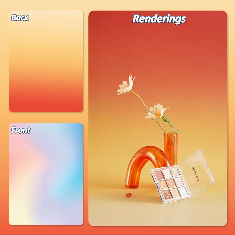 Double-Sided Gradient Photography Backdrop 57×87cm 10.0 by HitMyNeed