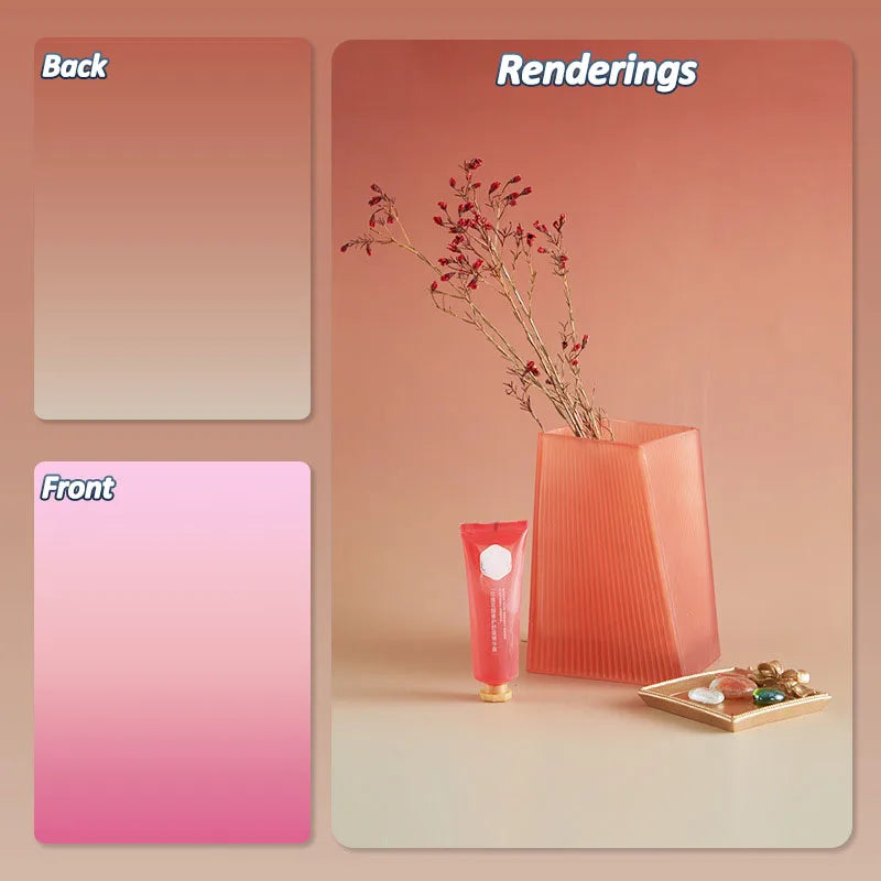 Double-Sided Gradient Photography Backdrop 57×87cm 11.0 by HitMyNeed