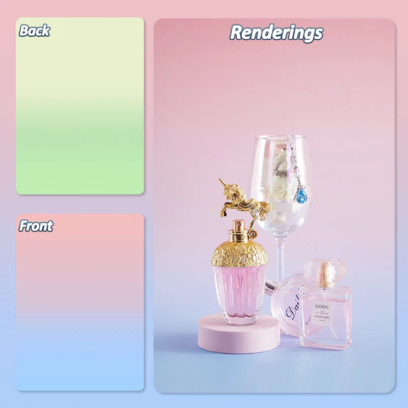 Double-Sided Gradient Photography Backdrop 57×87cm 12.0 by HitMyNeed