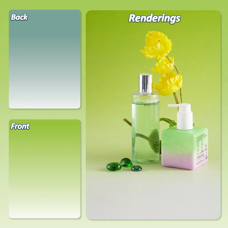 Double-Sided Gradient Photography Backdrop 57×87cm 13.0 by HitMyNeed