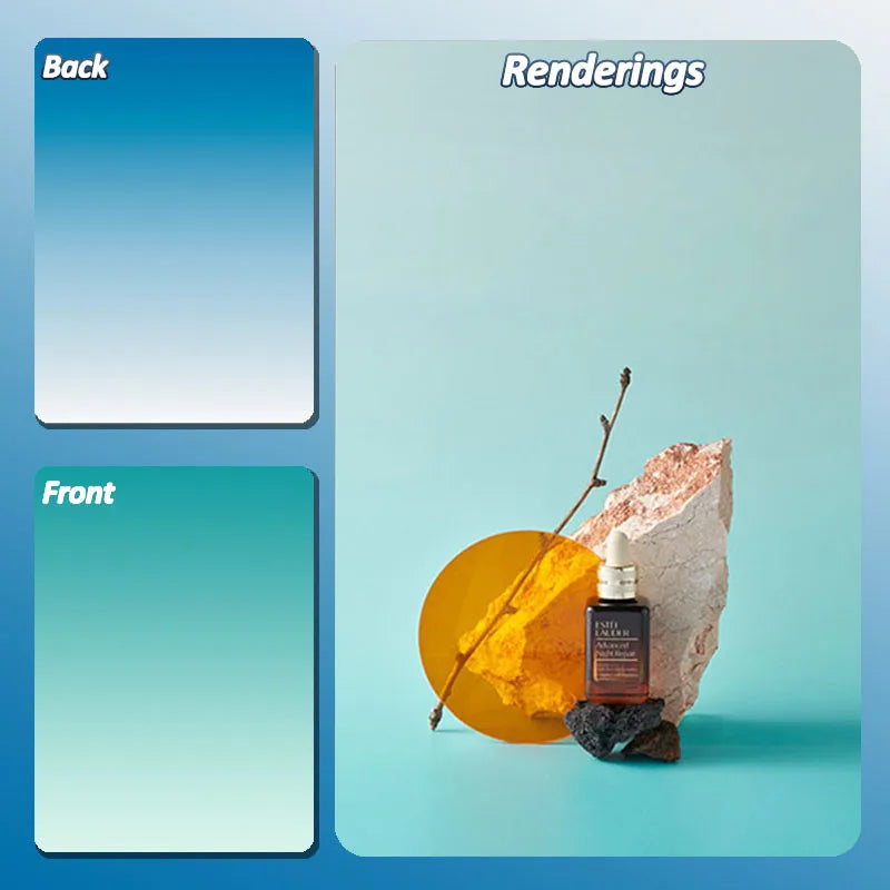 Double-Sided Gradient Photography Backdrop 57×87cm 1.0 by HitMyNeed