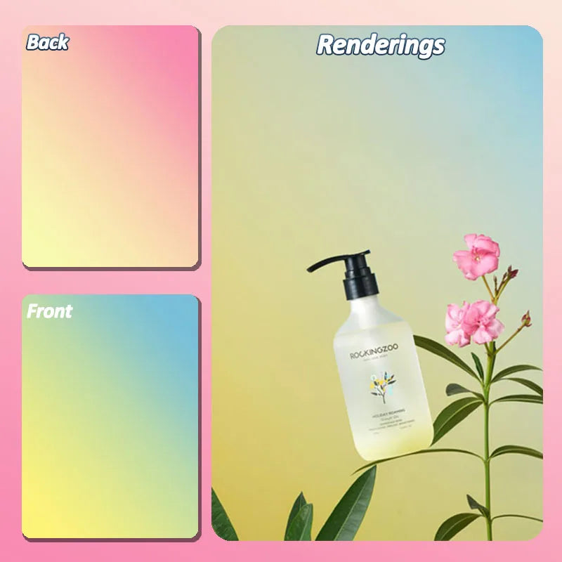 Double-Sided Gradient Photography Backdrop 57×87cm 6.0 by HitMyNeed