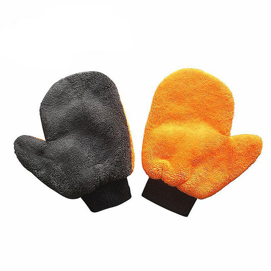 Double-Sided Microfiber Car Cleaning Glove by HitMyNeed