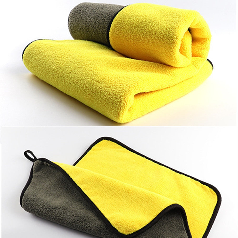 Double-Sided Microfiber Car Towel 60 x 30 cm by HitMyNeed