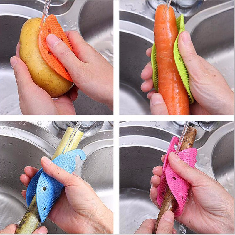 Double Sided Multifunction Silicone Kitchen Brush Mat by HitMyNeed