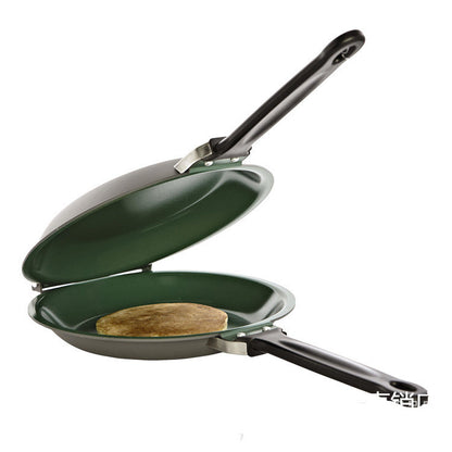 Double Sided Non-Stick Flip Frying Pan 20cm by HitMyNeed