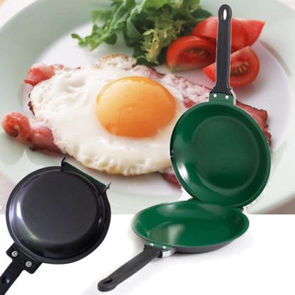 Double Sided Non-Stick Flip Frying Pan 20cm by HitMyNeed