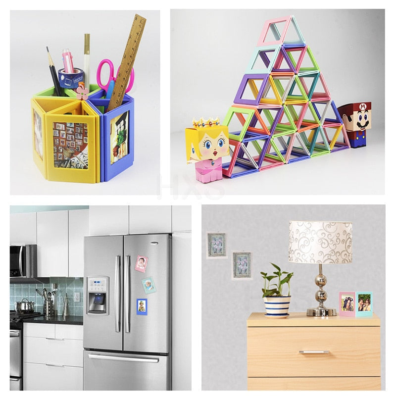 Double Sided Polaroid Magnetic Frames Set (20 pcs) by HitMyNeed