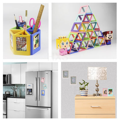 Double Sided Polaroid Magnetic Frames Set (20 pcs) by HitMyNeed