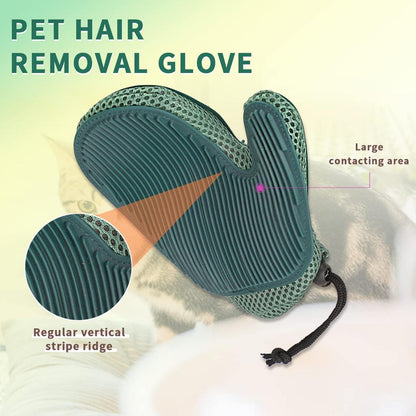 Double Sided Silicone Mitt Brush for Cats by HitMyNeed
