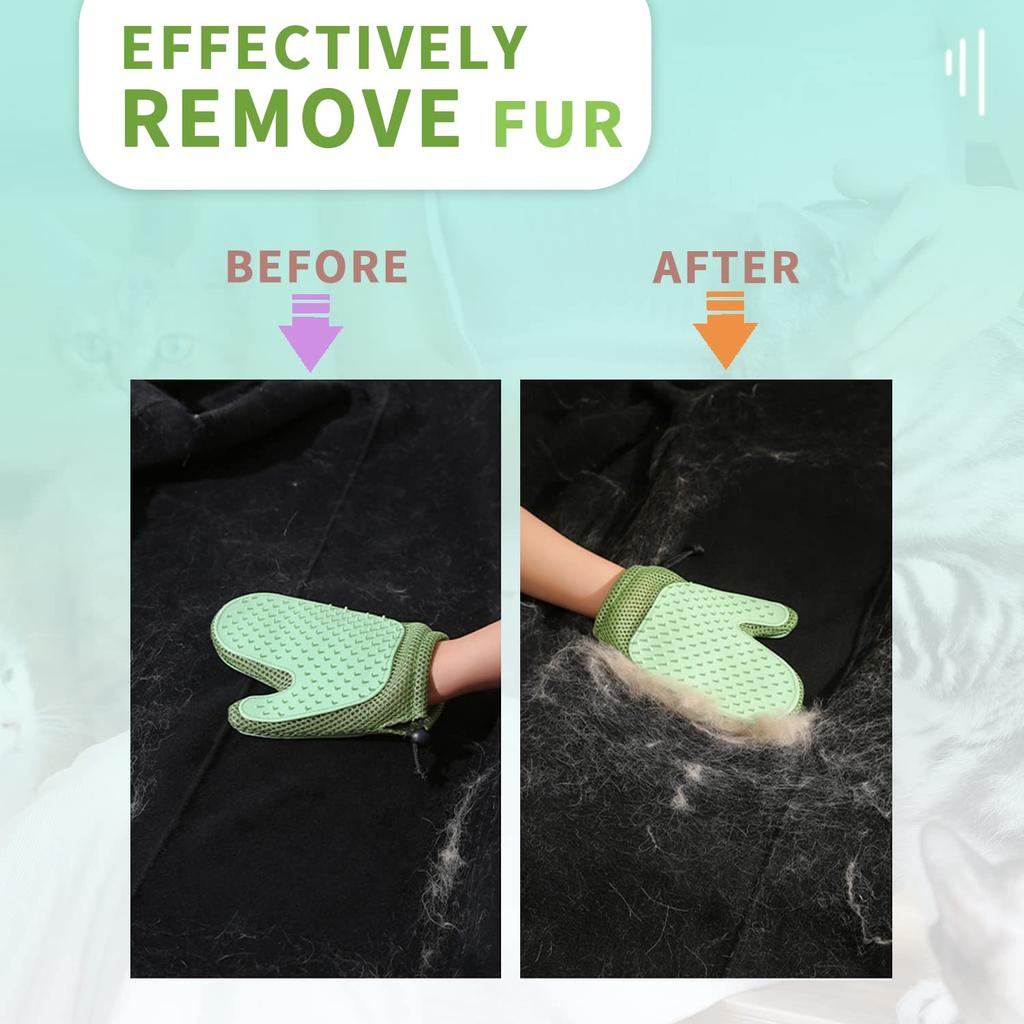 Double Sided Silicone Mitt Brush for Cats by HitMyNeed